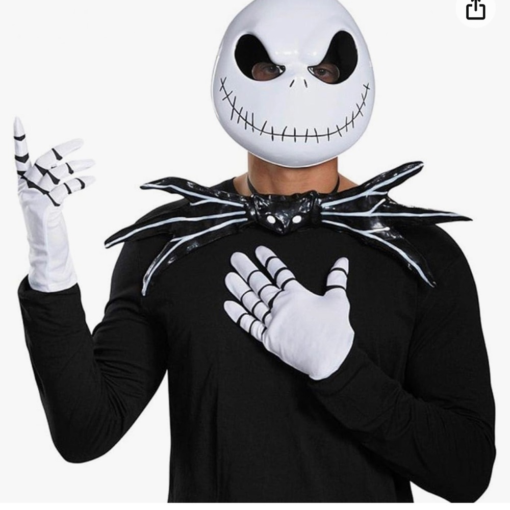 Disguise the nightmare before Christmas jack skellington accessory kit. Nwt